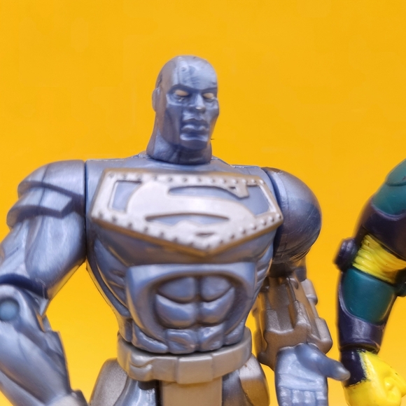 1995 Superman Man of Steel John Henry Irons Deep Dive 4.5" Kenner DC Comics - Picture 2 of 7